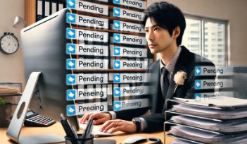混雑時期は遅延の可能性が高い