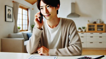 電話での証明書発行の流れ
