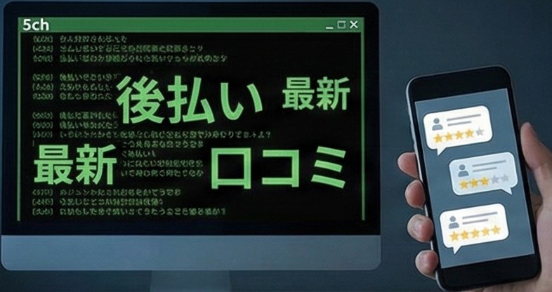 後払い現金化に関する5chの最新情報と口コミ