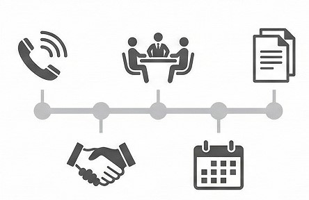 無料相談から和解成立までの期間と手順