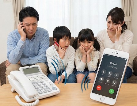 職場や家族に連絡される嫌がらせの深刻な被害