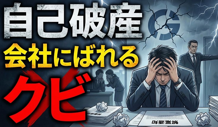 自己破産が会社にばれるとクビになる？