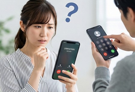 身に覚えがない着信は間違い電話の可能性