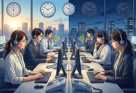 電話連絡が何度もくる原因は24時間体制
