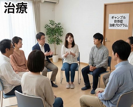 ギャンブル依存症の病院治療と回復の道