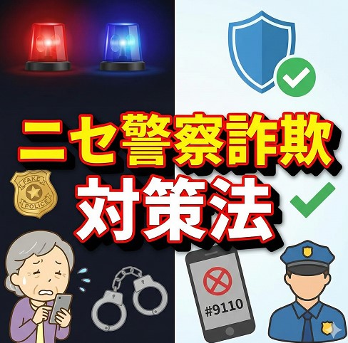 ニセ警察詐欺の被害を未然に防ぐ具体的な対策法