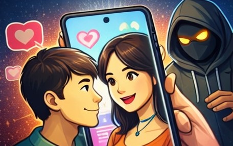 マッチングアプリを悪用したロマンス詐欺