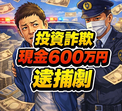 前澤友作氏の株配る投資詐欺で現金600万円をだまし取ろうとした逮捕劇