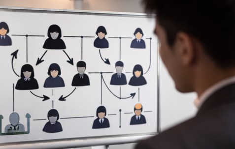 匿流トクリュウが関与する組織の構造