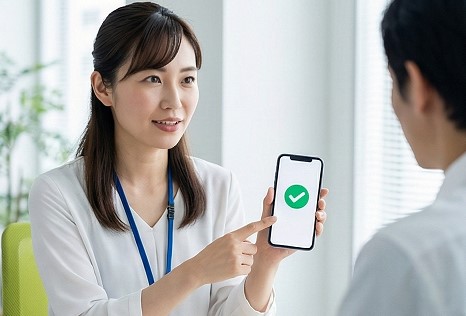 対面確認アプリの偽装やPC版を名乗る偽アプリに注意