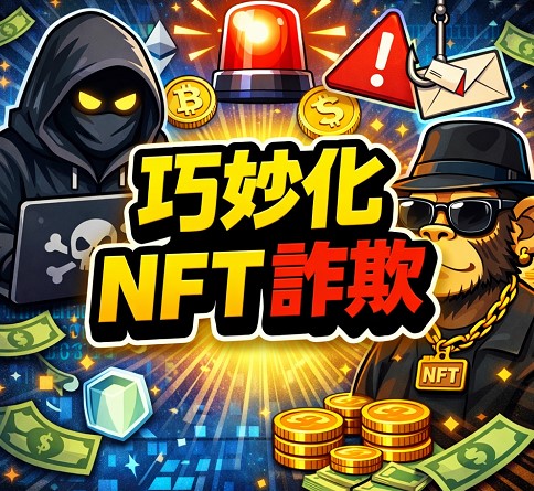 巧妙化するNFT詐欺の最新事例と手口
