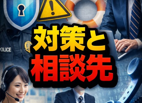 犯罪に巻き込まれないための対策と相談先