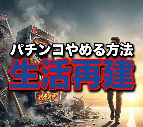 継続的にパチンコをやめる方法と生活再建