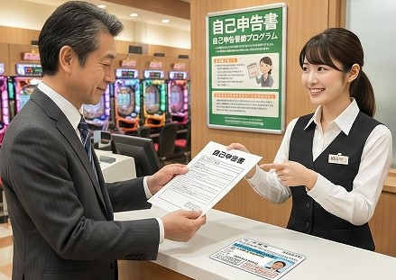 自己申告での入店制限を進める手順