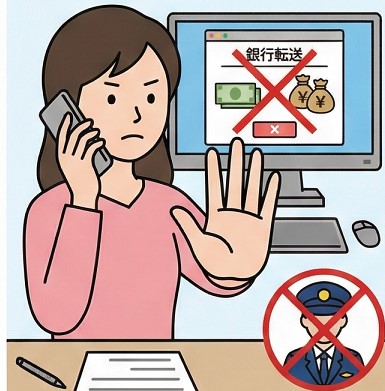 資産調査や資産保護を名目にした送金指示の断り方