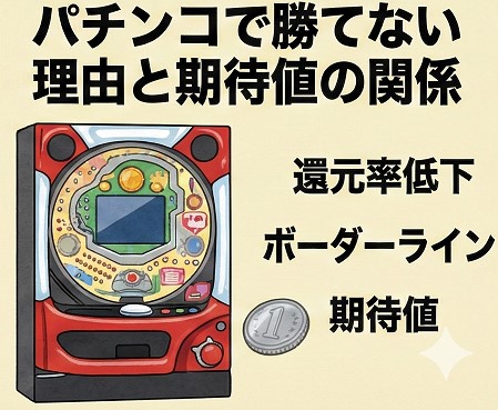 パチンコで勝てない理由と期待値の関係