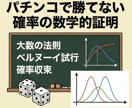 パチンコで勝てない確率の数学的証明
