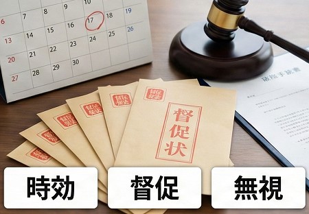 借金の時効や督促無視の危険な末路