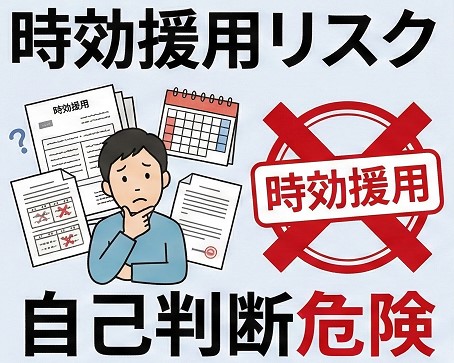 借金の時効援用を自分で行う際のリスク