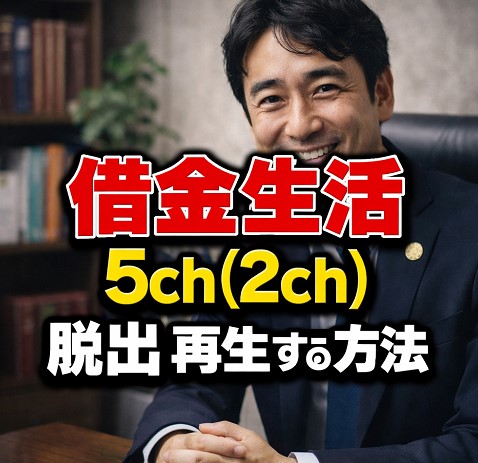 借金生活を5ch(2ch)から脱出し再生する方法