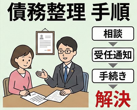 債務整理で借金地獄から抜け出す手順
