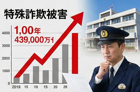 警察庁の統計から見る特殊詐欺被害の深刻な実態