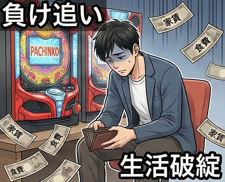 負けを追う心理と生活費を失うリスク