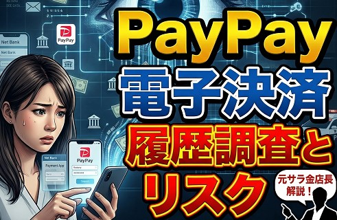 PayPay等電子決済の履歴調査とリスク