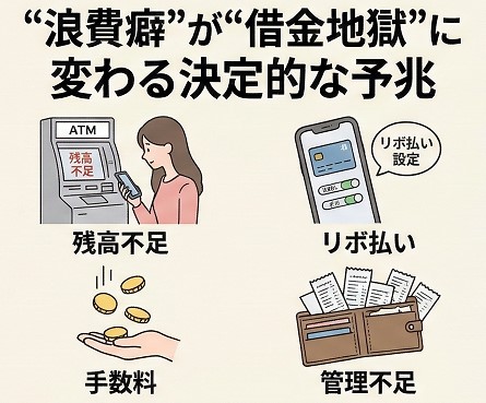 「浪費癖」が「借金地獄」に変わる決定的な予兆