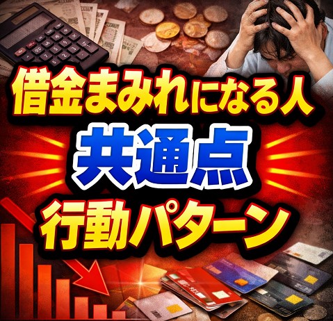 【2026年最新】借金まみれになる人の共通点と行動パターン