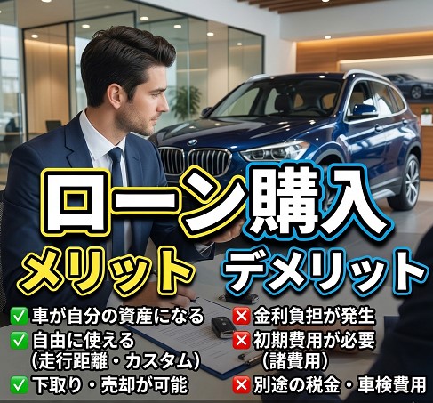 ローン購入のメリットとデメリット