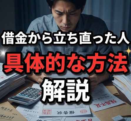 借金から立ち直るための具体的な方法を徹底解説