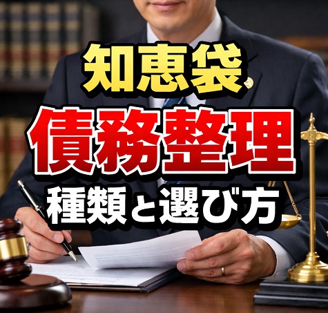 債務整理の種類と選び方——知恵袋でよく聞かれる疑問を解消