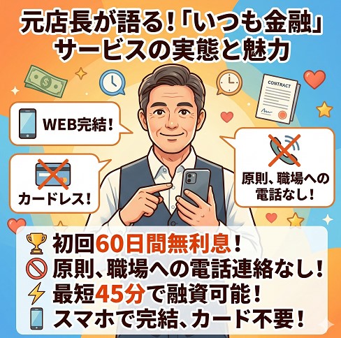 元店長が解説する「いつも金融」サービスの実態