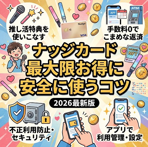 初心者必見！ナッジカードを最大限お得に・安全に使うコツ