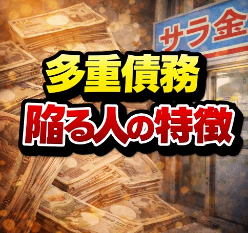 多重債務に陥る人の特徴