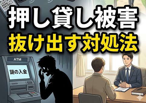押し貸し被害から抜け出す対処法