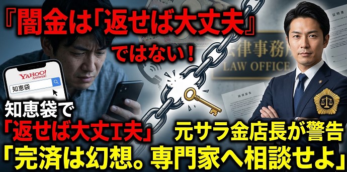 知恵袋でも続出する「闇金トラブル」のリアルな実態