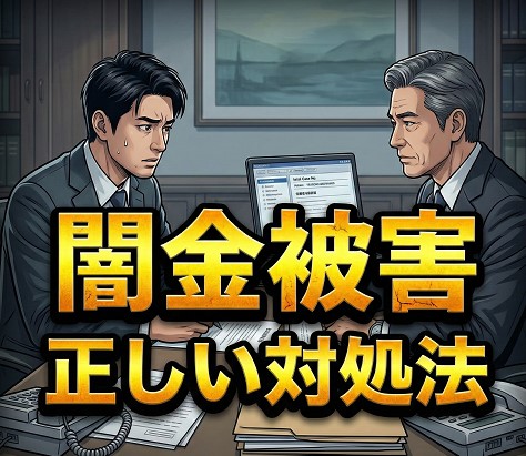 闇金被害に遭ったときの正しい対処法【2026年最新】