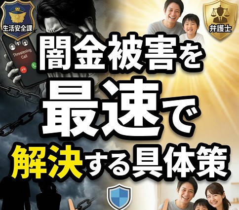 闇金被害を最速で解決する具体策