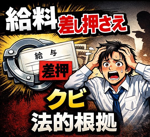 給料差し押さえでクビにならない法的根拠と現実のリスク