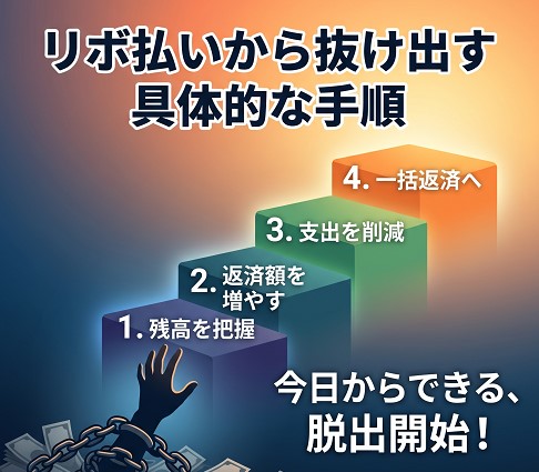 リボ払いから抜け出す具体的な手順