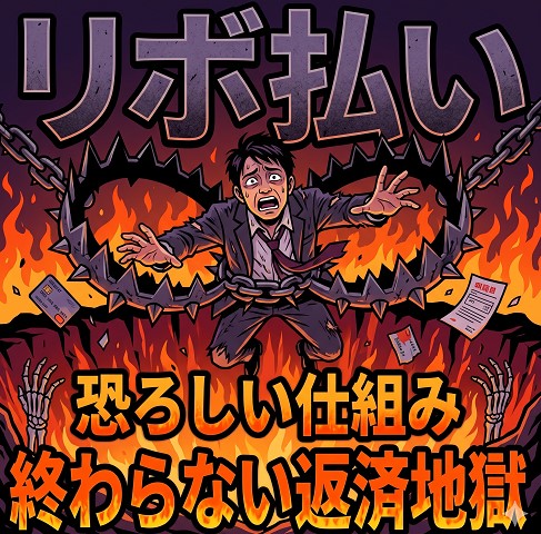 リボ払いの恐ろしい仕組み