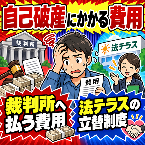 自己破産にかかる費用
