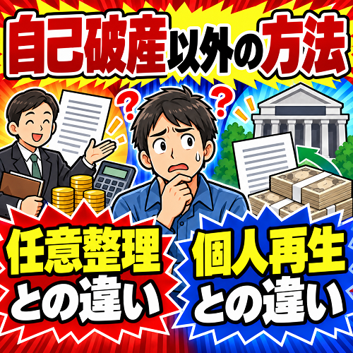 自己破産以外の方法
